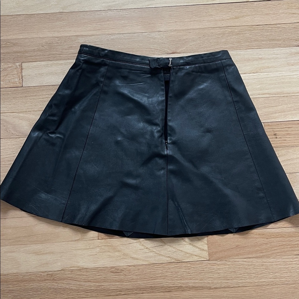 Women’s Black Leather Skirt size S - Picture 7 of 8
